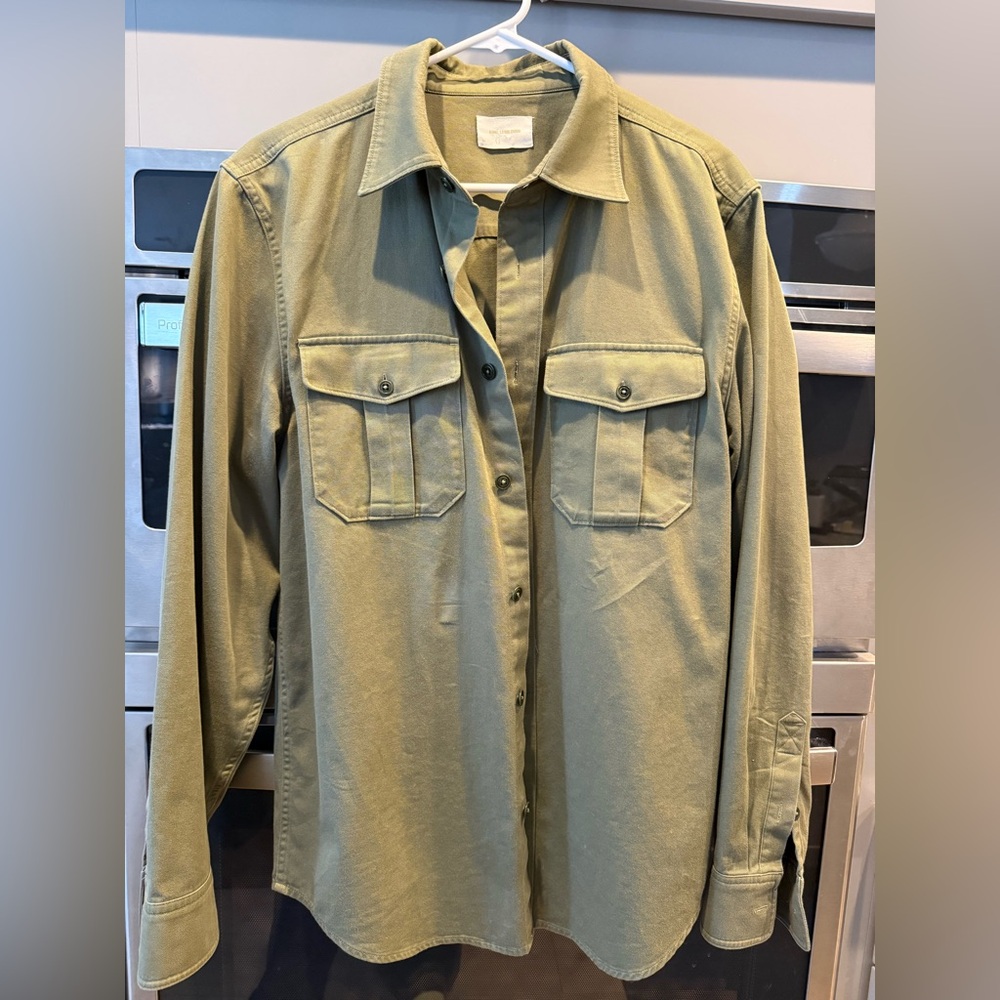 Aime Leon Dore Sage Green Shirt Jacket